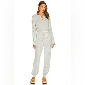 Privacy Please Simone Jumpsuit in Heather Gray sz M‎